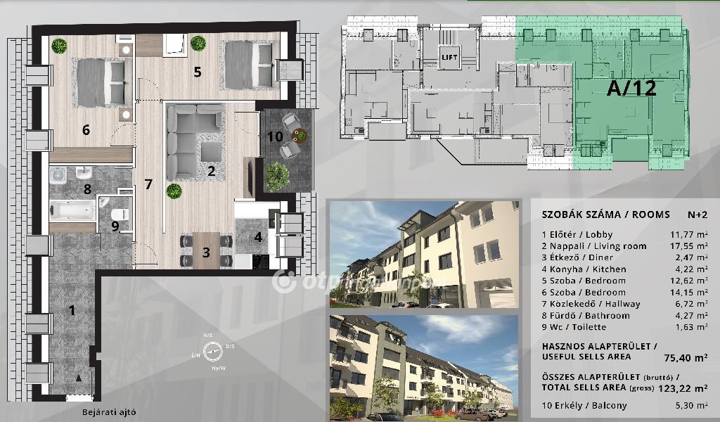 3 Szoba, 75.4 nm - AADAT.propertyImage (2)