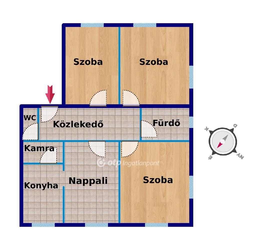 4 Szoba, tégla Építésű, 86 nm - AADAT.propertyImage (2)