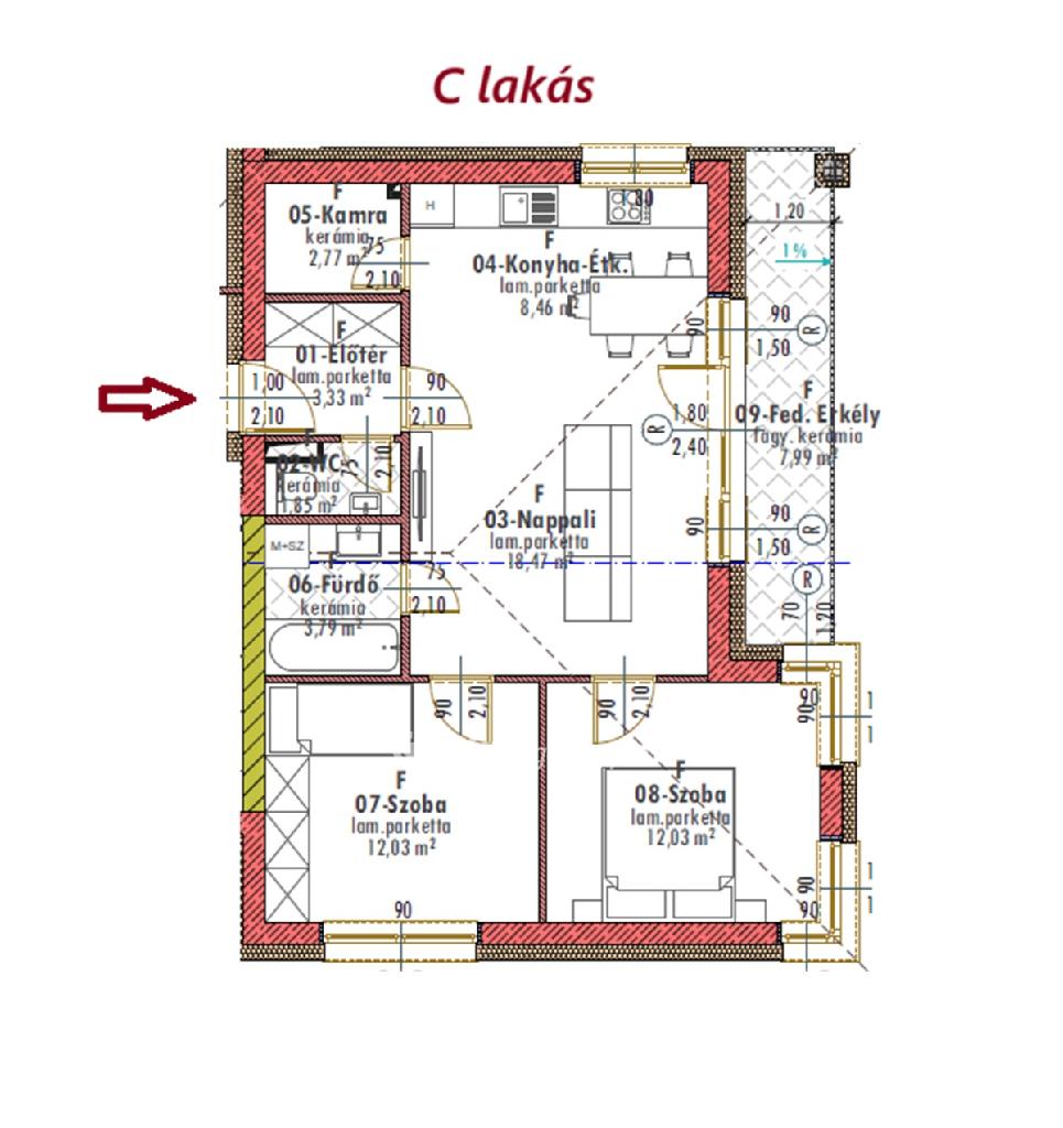 3 Szoba, 62.73 nm - AADAT.propertyImage (4)