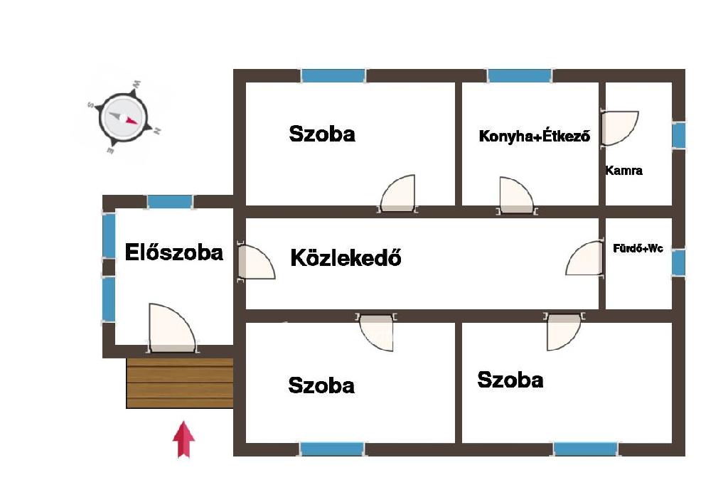 Eladó családi ház, Bököny, 3. kép