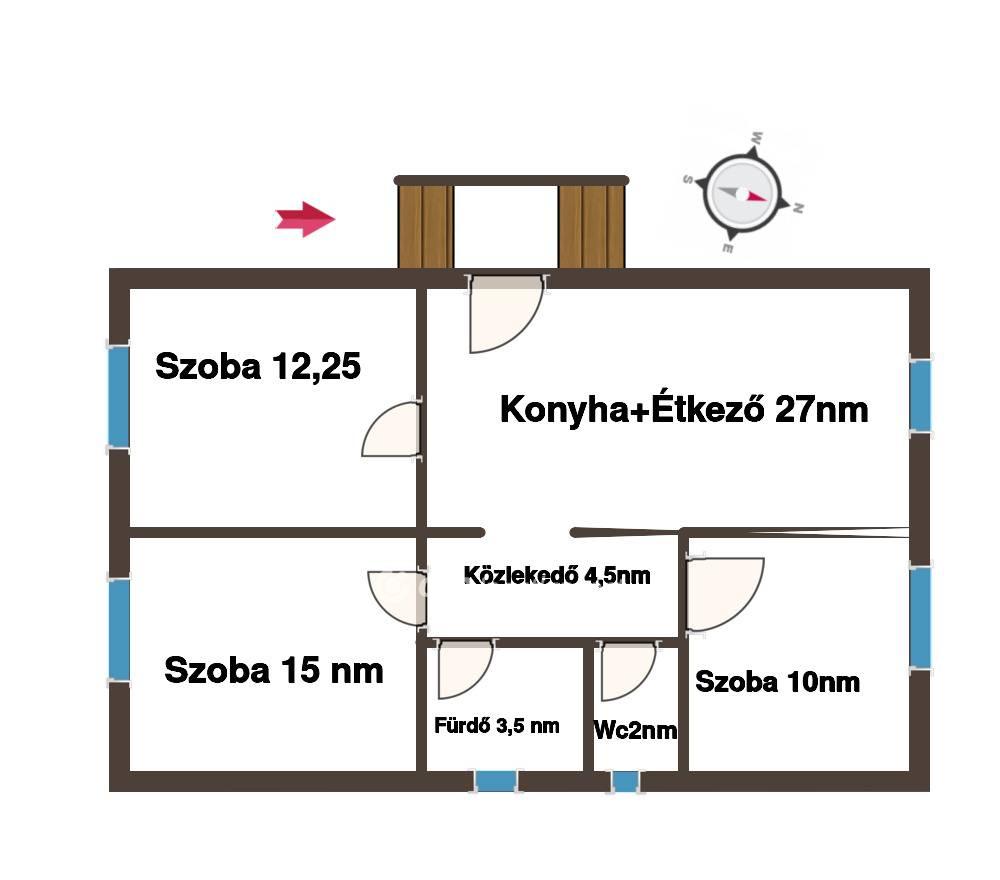 Eladó családi ház, Nyírmihálydi, 14. kép