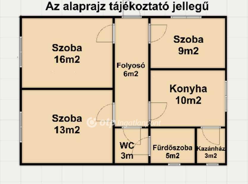 Eladó családi ház, Kisvárda, 12. kép