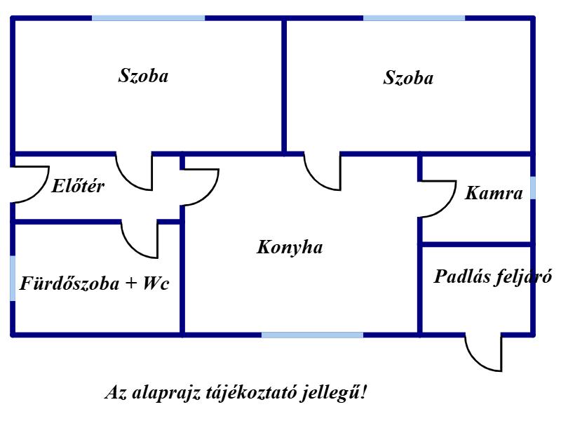 Eladó családi ház, Tiszadada, 26. kép