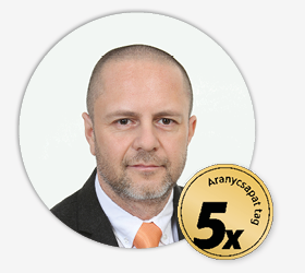 Gyimesi Lóránt 5-szörös tag Gyimesi Lóránt 5-szörös tag