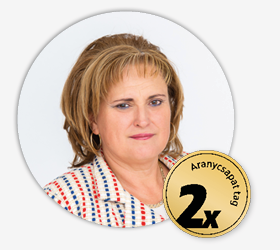 Zsuporné Erdős Juliánna 2-szeres tag Zsuporné Erdős Juliánna 2-szeres tag