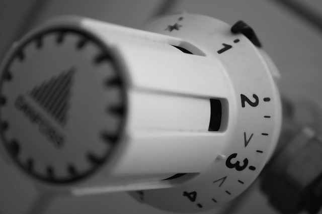 Fűtési kapcsoló egy ingatlanban